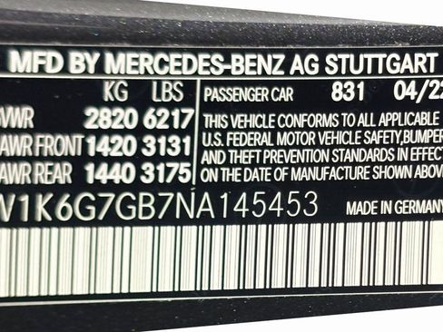 Used 2022 Mercedes-Benz S 580 4MATIC Sedan w/ AMG Line Package image 39