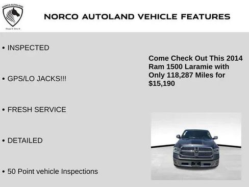 Used 2014 RAM 1500 Laramie w/ Convenience Group RWD image 7