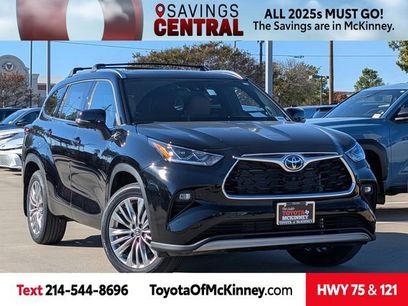 New 2026 Toyota Highlander Platinum