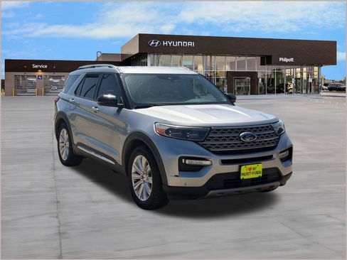 Used 2020 Ford Explorer Limited w/ Class III Trailer Tow Package RWD image 7