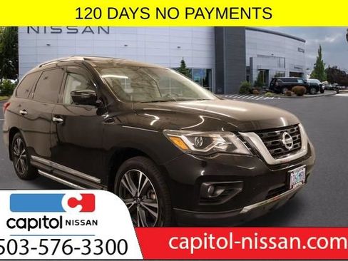 Used 2020 Nissan Pathfinder Platinum w/ Cargo Package AWD/4WD image 1