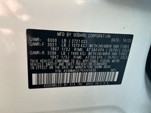 Used 2024 Subaru Ascent Premium w/ Convenience Package AWD/4WD image 16
