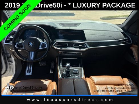 Used 2019 BMW X7 xDrive50i w/ M Sport Package AWD/4WD image 8