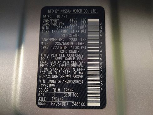 Used 2021 Nissan Rogue SL FWD image 33