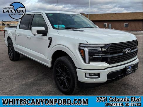 New 2025 Ford F150 Platinum w/ Equipment Group 702A High image 12