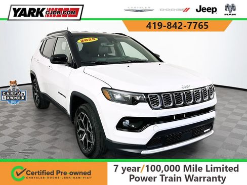 Certified 2025 Jeep Compass Limited AWD/4WD image 1