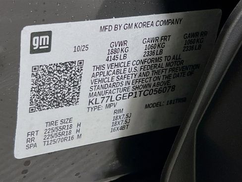 New 2026 Chevrolet Trax RS w/ Sunroof Package image 31