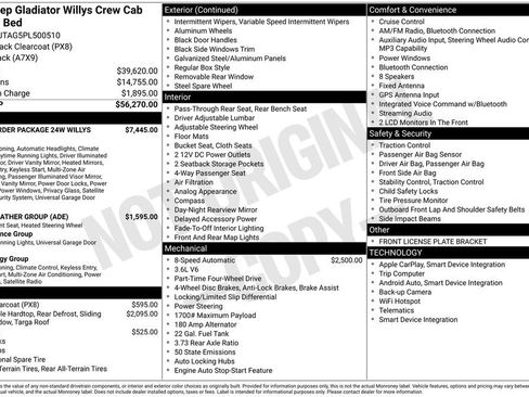 Used 2023 Jeep Gladiator Sport AWD/4WD image 35