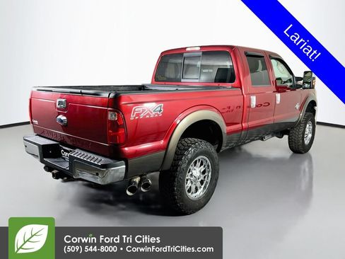 Used 2016 Ford F350 Lariat w/ Chrome Package AWD/4WD image 14