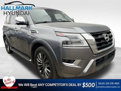 Used 2021 Nissan Armada Platinum w/ Captain's Chairs Package