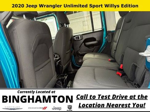 Used 2020 Jeep Wrangler Unlimited Sport image 16