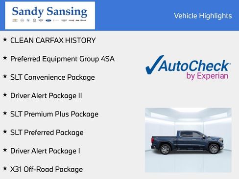 Used 2019 GMC Sierra 1500 SLT w/ SLT Premium Plus Package image 7