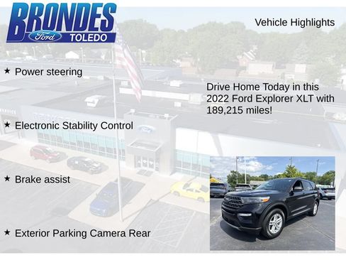 Used 2022 Ford Explorer XLT w/ Equipment Group 202A AWD/4WD image 16