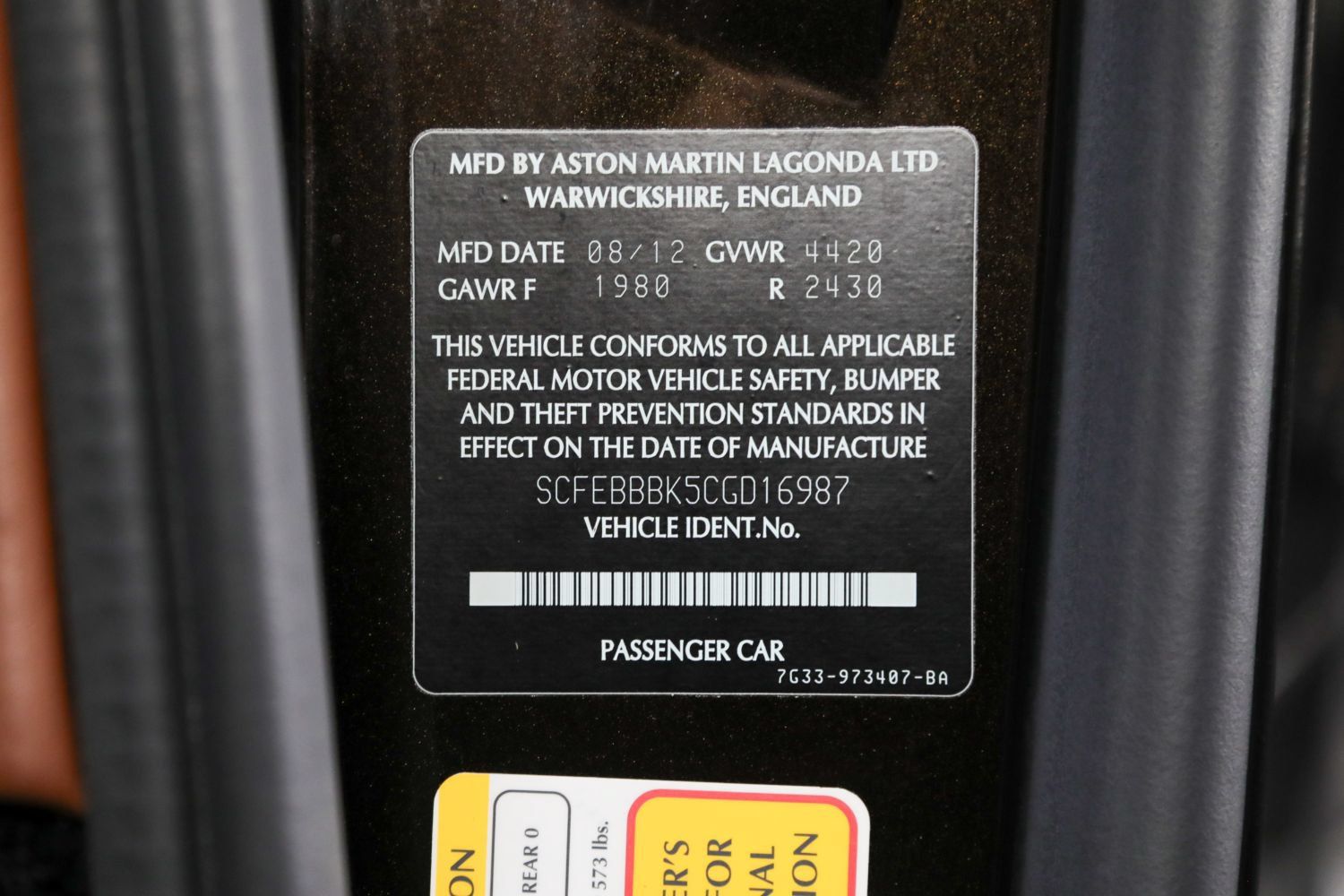 Used 2012 Aston Martin V8 Vantage N420 RWD image 58