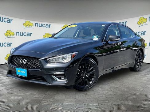 Used 2023 INFINITI Q50 Luxe w/ Cargo Package AWD/4WD image 3