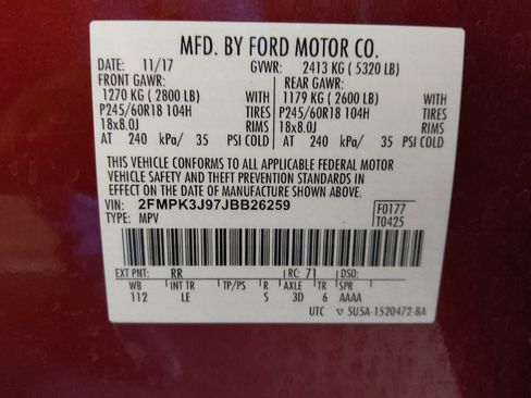 Used 2018 Ford Edge SEL w/ Equipment Group 201A FWD image 33
