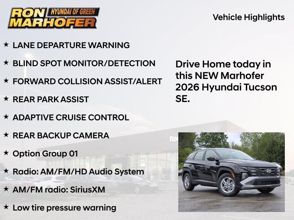 New 2026 Hyundai Tucson SE FWD image 15