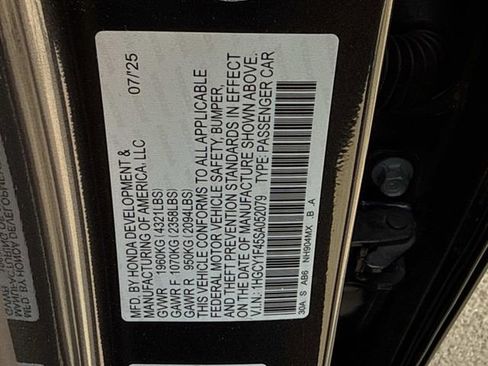 Used 2025 Honda Accord SE image 19
