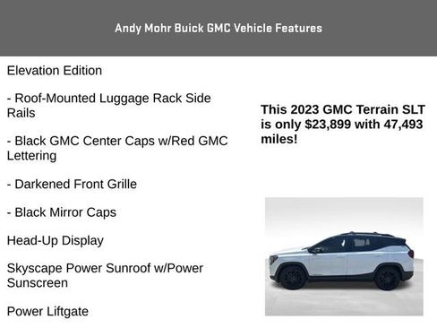 Used 2023 GMC Terrain SLT w/ Tech Package FWD image 15