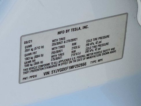 Used 2021 Tesla Model Y Performance image 24