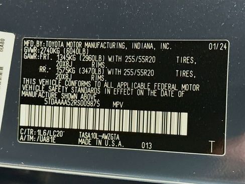 Used 2024 Toyota Grand Highlander FWD image 35
