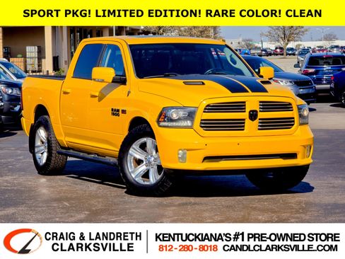 Used 2016 RAM 1500 Sport w/ Stinger Yellow Sport Package image 1