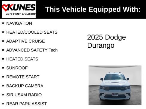 Used 2025 Dodge Durango R/T AWD/4WD image 3