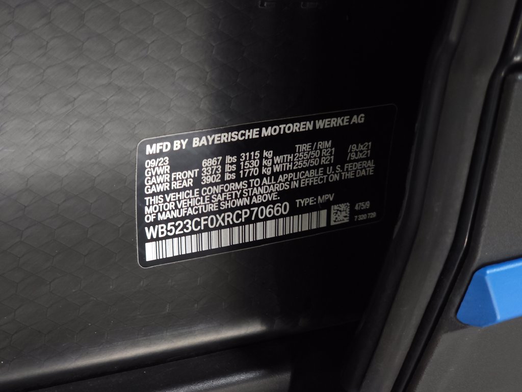 Certified 2024 BMW iX xDrive50 AWD/4WD image 44