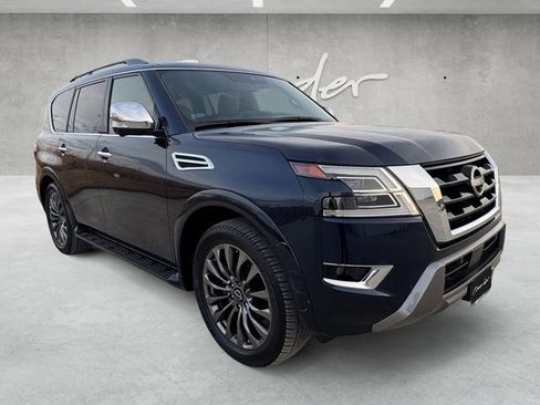 Used 2024 Nissan Armada Platinum w/ Captain's Chairs Package image 2