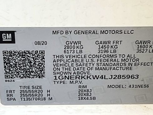 Used 2020 Chevrolet Traverse Premier w/ Redline Edition FWD image 34