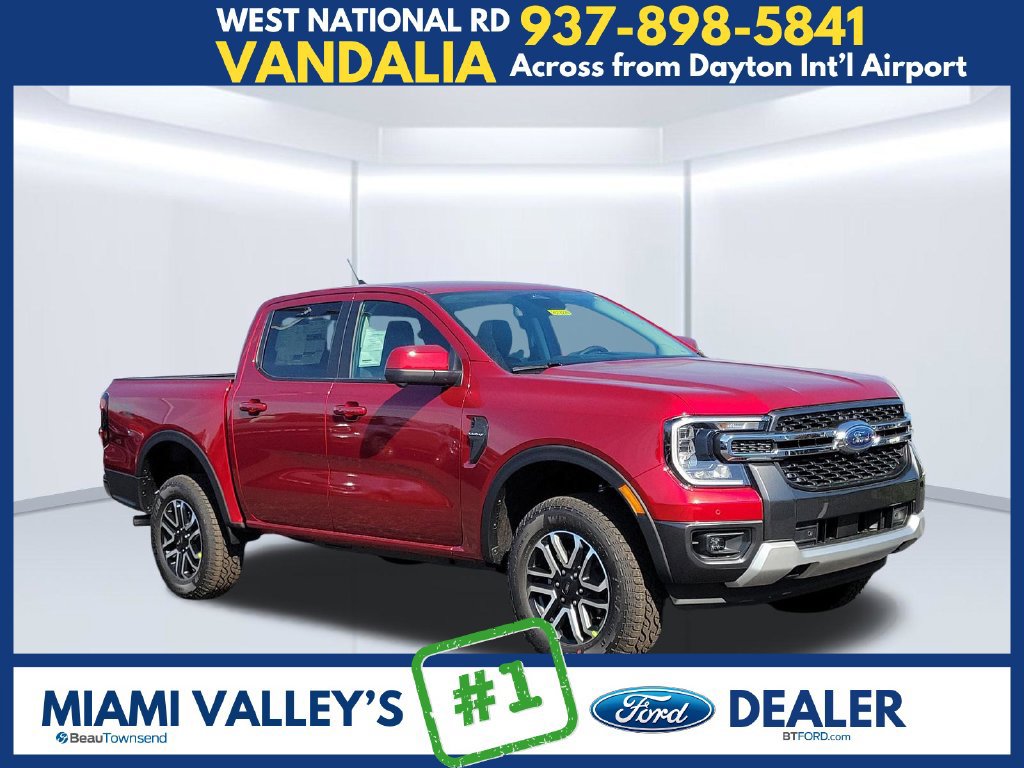 New 2026 Ford Ranger Lariat w/ Trailer Tow Package AWD/4WD 360° Tour