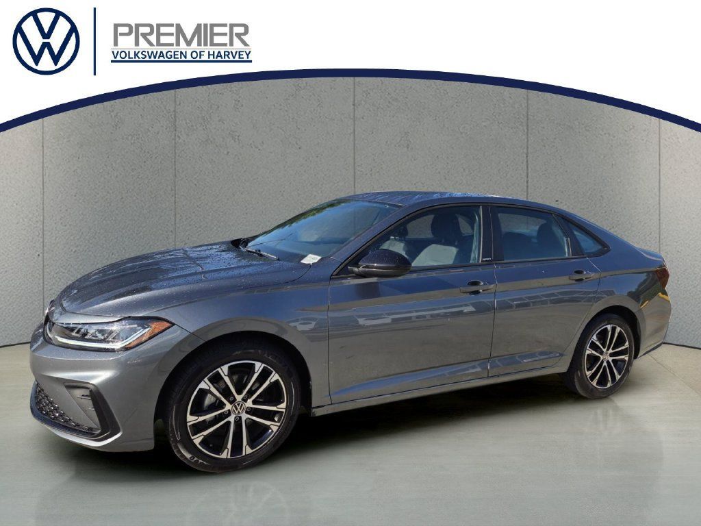 Used 2025 Volkswagen Jetta Sport FWD image 1