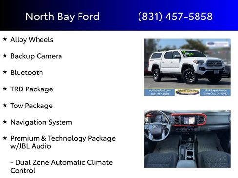 Used 2017 Toyota Tacoma TRD Off-Road AWD/4WD image 4