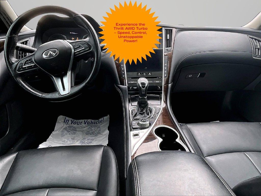 Used 2019 INFINITI Q50 Luxe w/ Essential Package (3.0T Luxe) AWD/4WD image 16