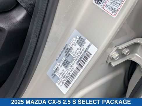 Used 2025 MAZDA CX-5 AWD 2.5 S w/ Select Package image 38