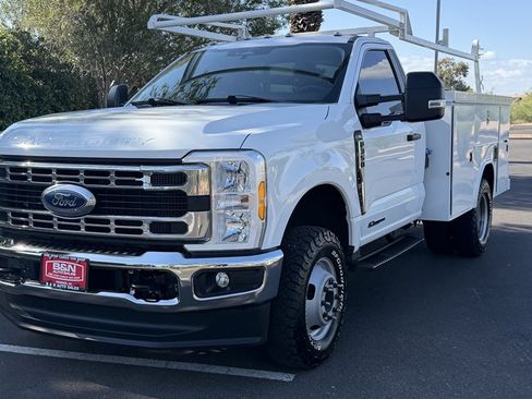 Used 2023 Ford F350 XL w/ Snow Plow Prep Package AWD/4WD image 1