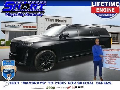 Used 2022 Cadillac Escalade ESV Sport Platinum w/ Heavy-Duty Trailer Package