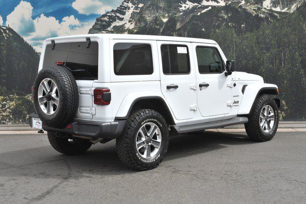 Used 2021 Jeep Wrangler Unlimited Sahara AWD/4WD image 3