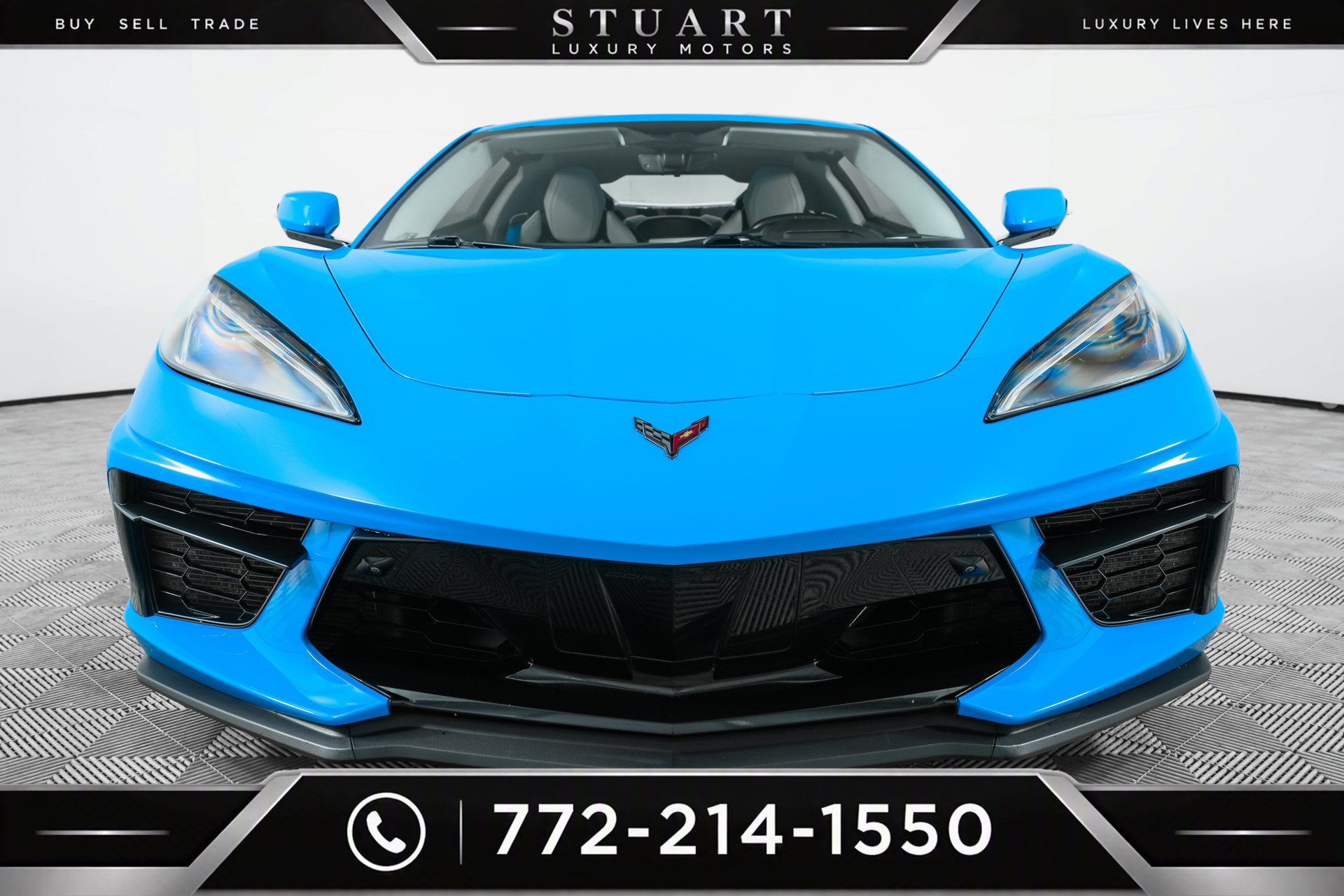 Used 2021 Chevrolet Corvette Stingray Premium Cpe w/ Z51 Performance Package RWD image 3