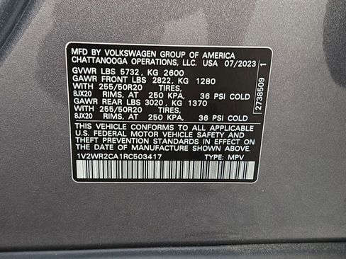 Used 2024 Volkswagen Atlas SE image 32