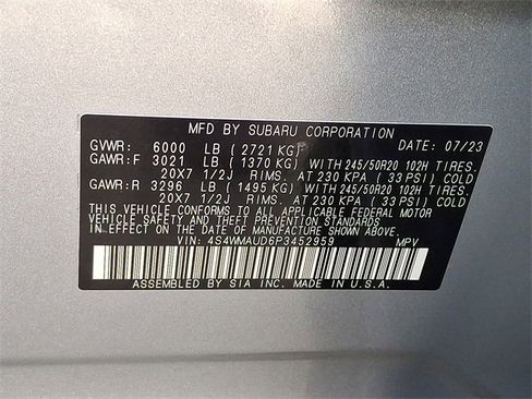 Used 2023 Subaru Ascent Limited w/ Technology Package image 31