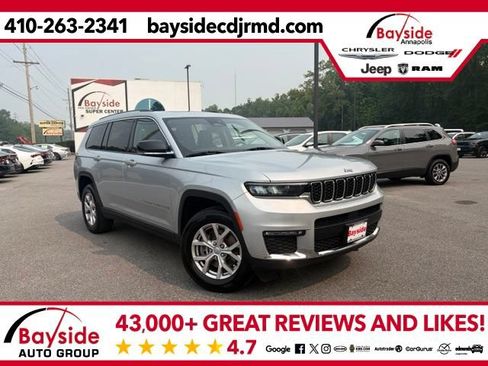 Used 2021 Jeep Grand Cherokee L Limited AWD/4WD image 1
