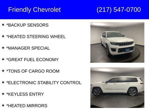 Used 2021 Jeep Grand Cherokee L Overland w/ Luxury Tech Group IV image 18