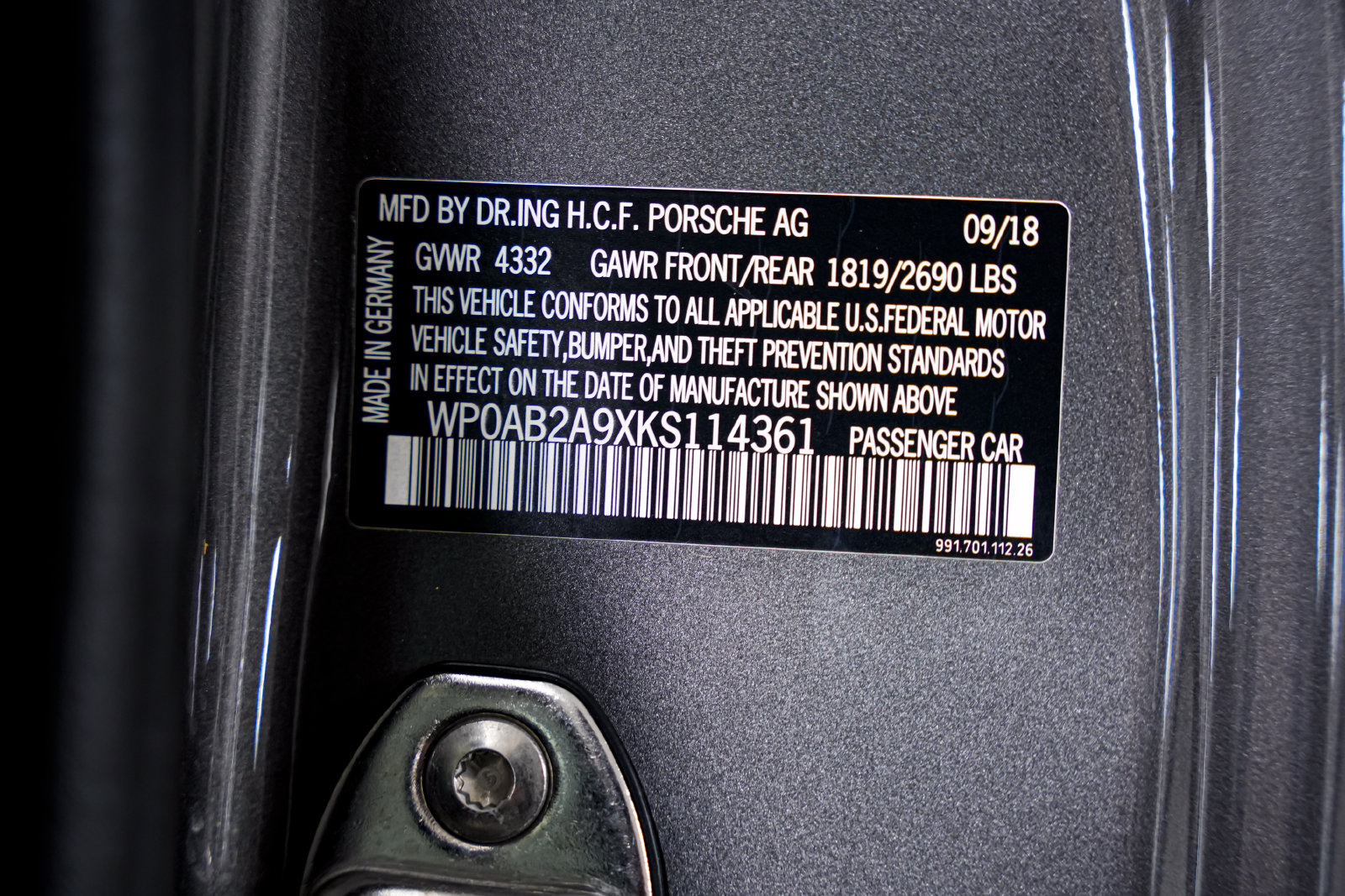 Used 2019 Porsche 911 Carrera 4S AWD/4WD image 46