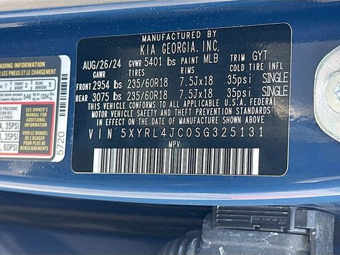 Certified 2025 Kia Sorento S w/ Panoramic Sunroof Package FWD image 33