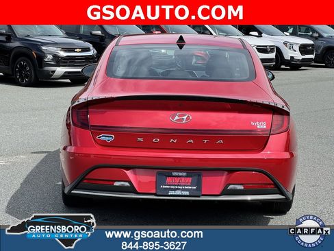 Used 2021 Hyundai Sonata Blue image 4