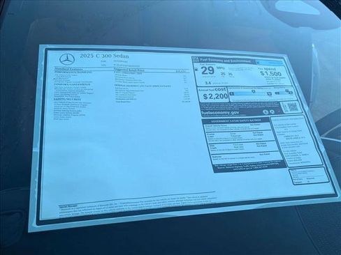 Used 2025 Mercedes-Benz C 300 Sedan image 17