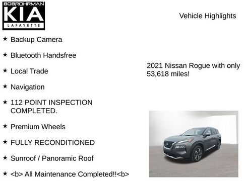Used 2021 Nissan Rogue Platinum image 7
