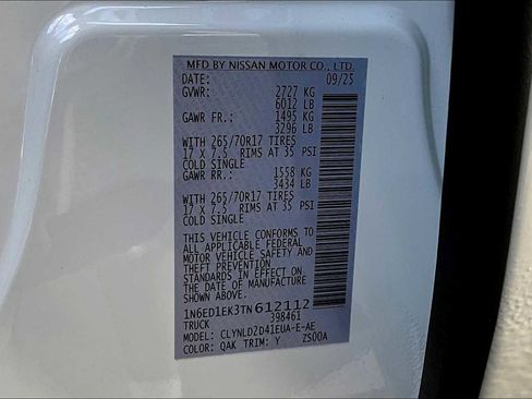 New 2026 Nissan Frontier PRO-4X w/ Pro Premium Package image 22