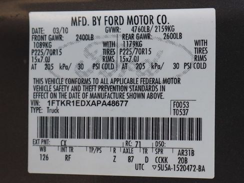 Used 2010 Ford Ranger XLT RWD image 40